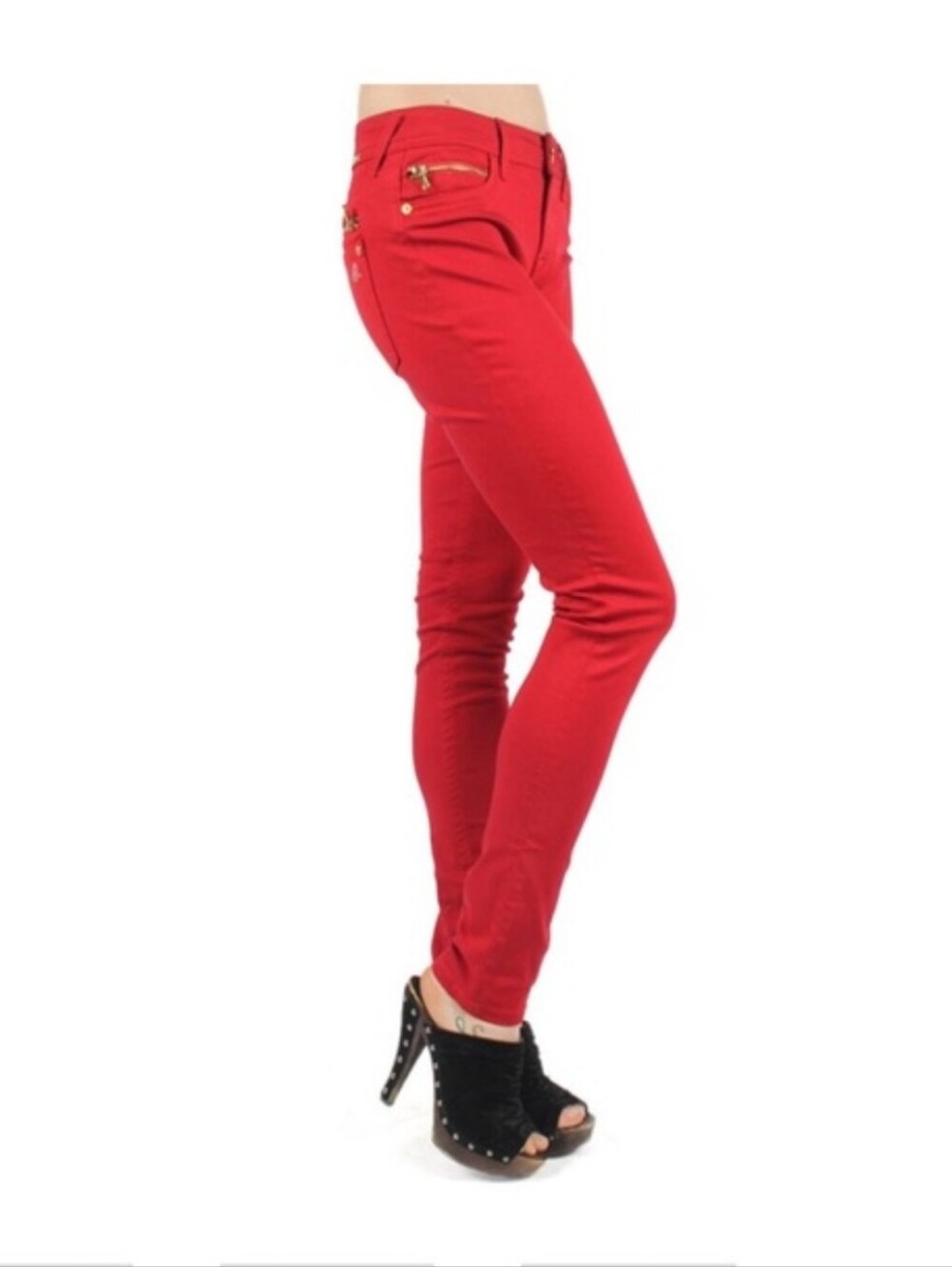 DL 1961 Amanda Skinny Jean in Pout, Size 25, 30" Long - Picture 6 of 11